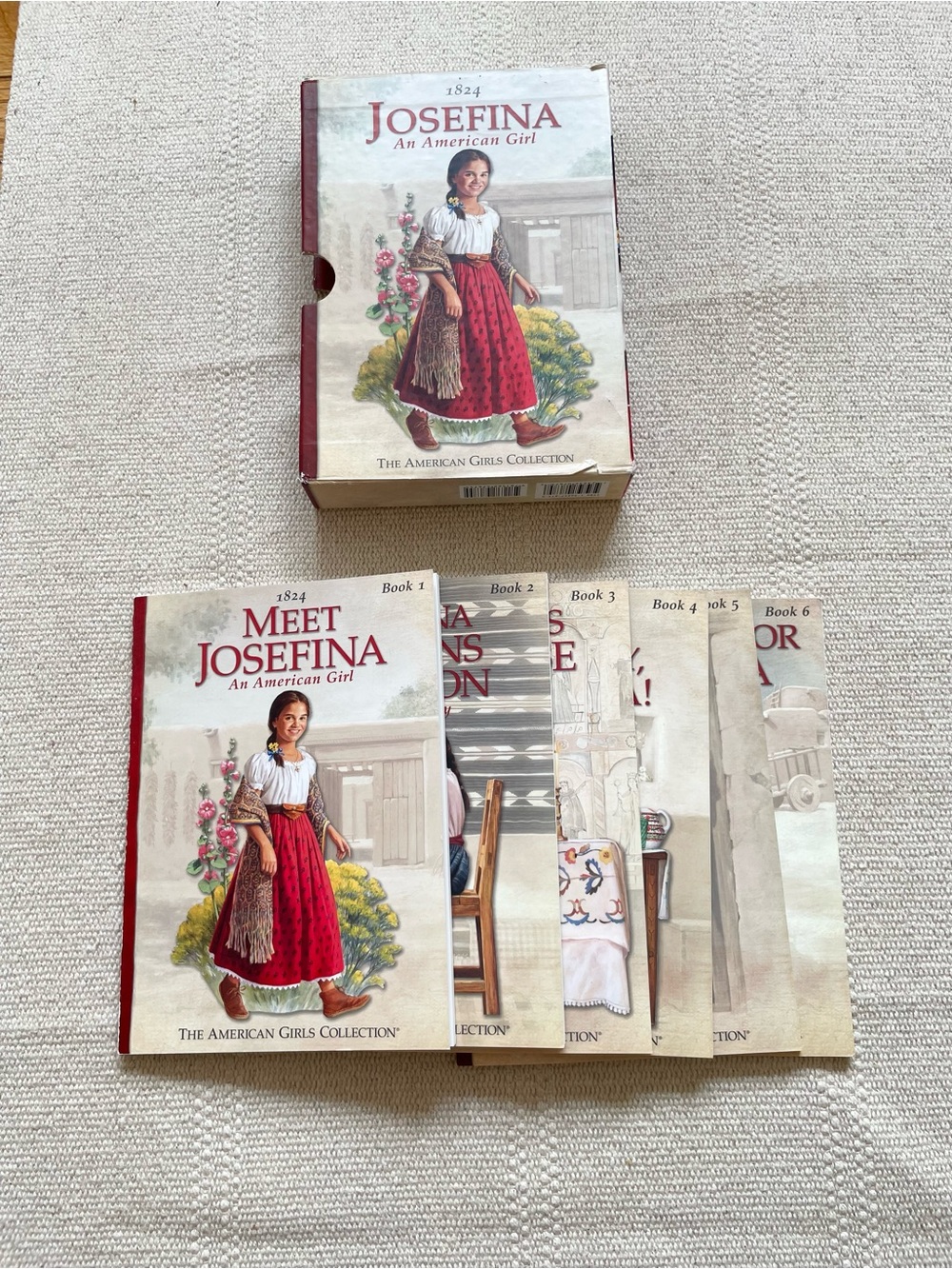 American Girl Josefina's Set of 6 Books VTG 1997 2000 Pleasant Company 1st Editi